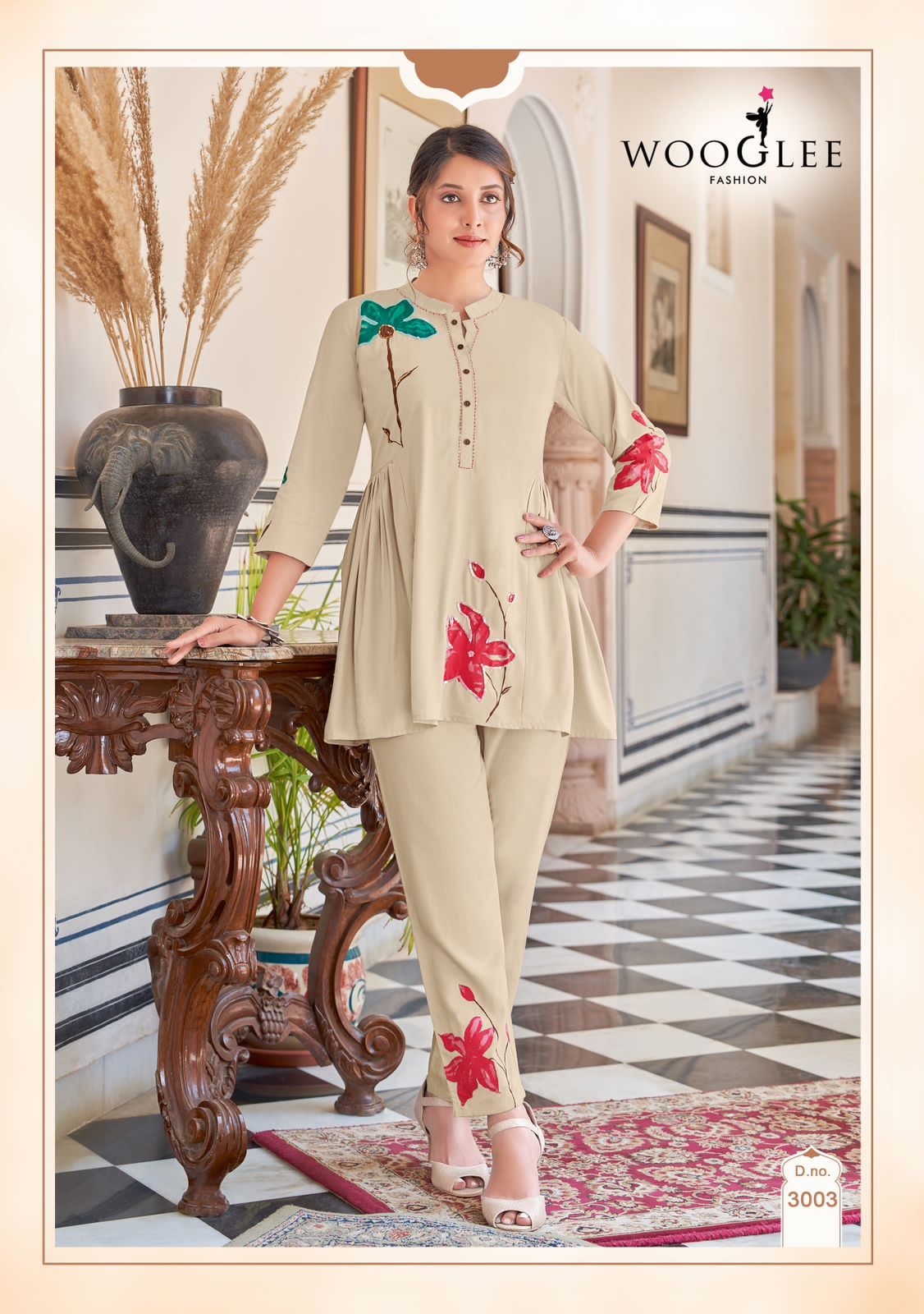 Wooglee Tulips Rayon Fancy Cord Set Western Catalog